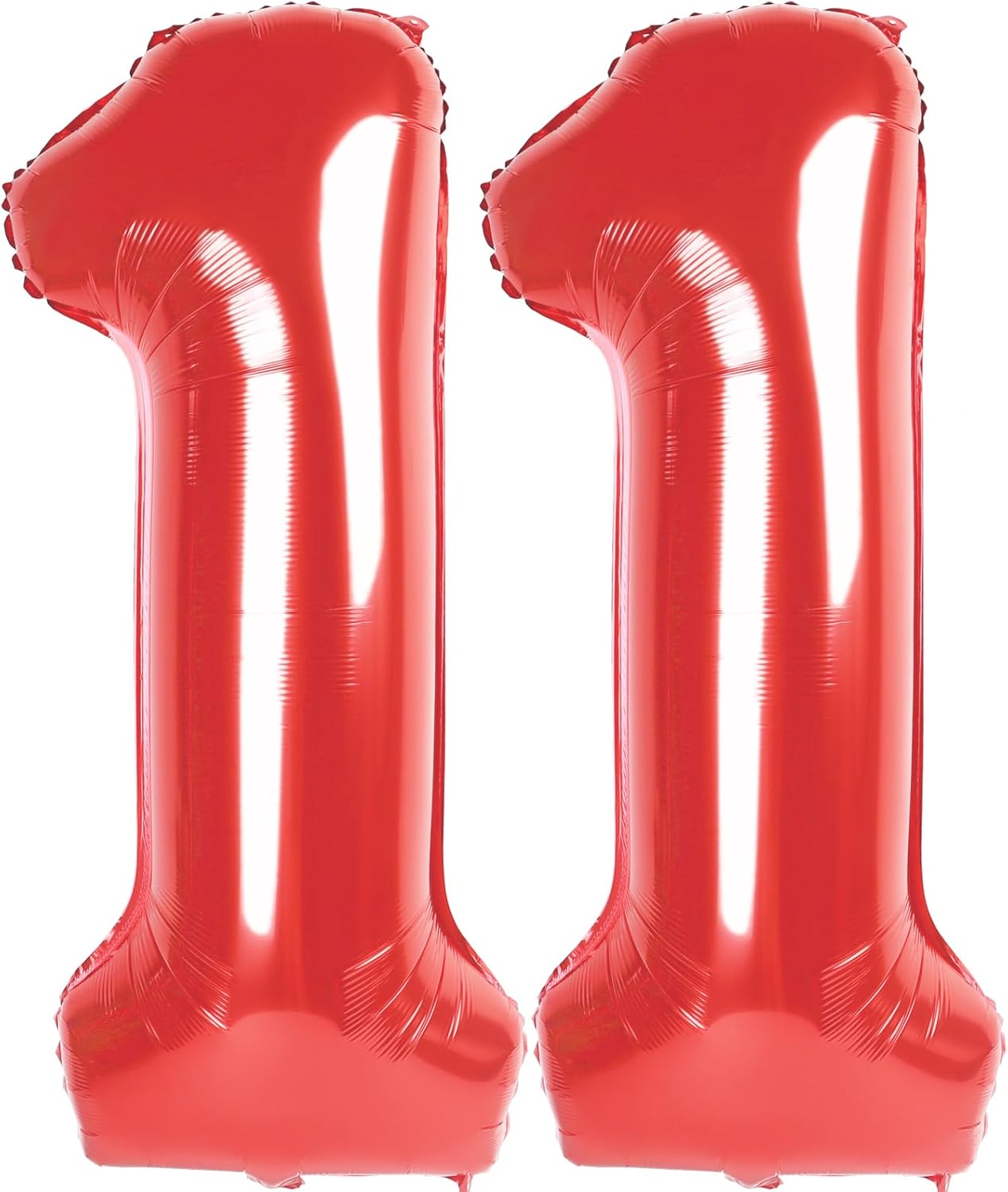 Red Number 11 Balloon - 40 Inch Birthday Decoration for 11th Birthday Parties | Perfect for Boys & Girls