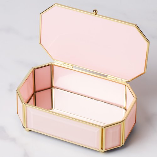 kate spade new york I Treasure You Pink Jewelry Box