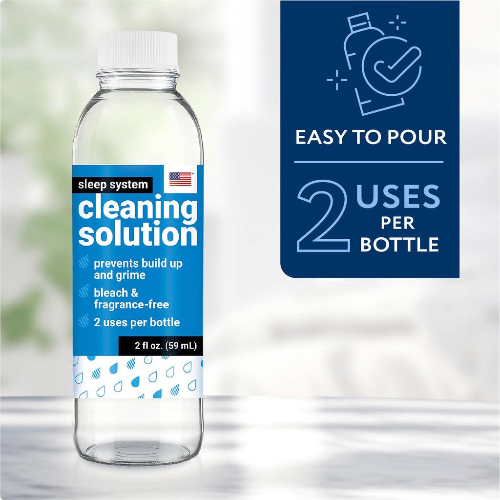IMPRESA Sleep System Cleaning Solution Compatible with ChiliPad, OOLER & Dock Pro & Bed Cooling System Cleaner - 3-Pack, 2 Fl Oz - Unscented No-Mess Cleaning Supplies - Sleep Machine Cleaner