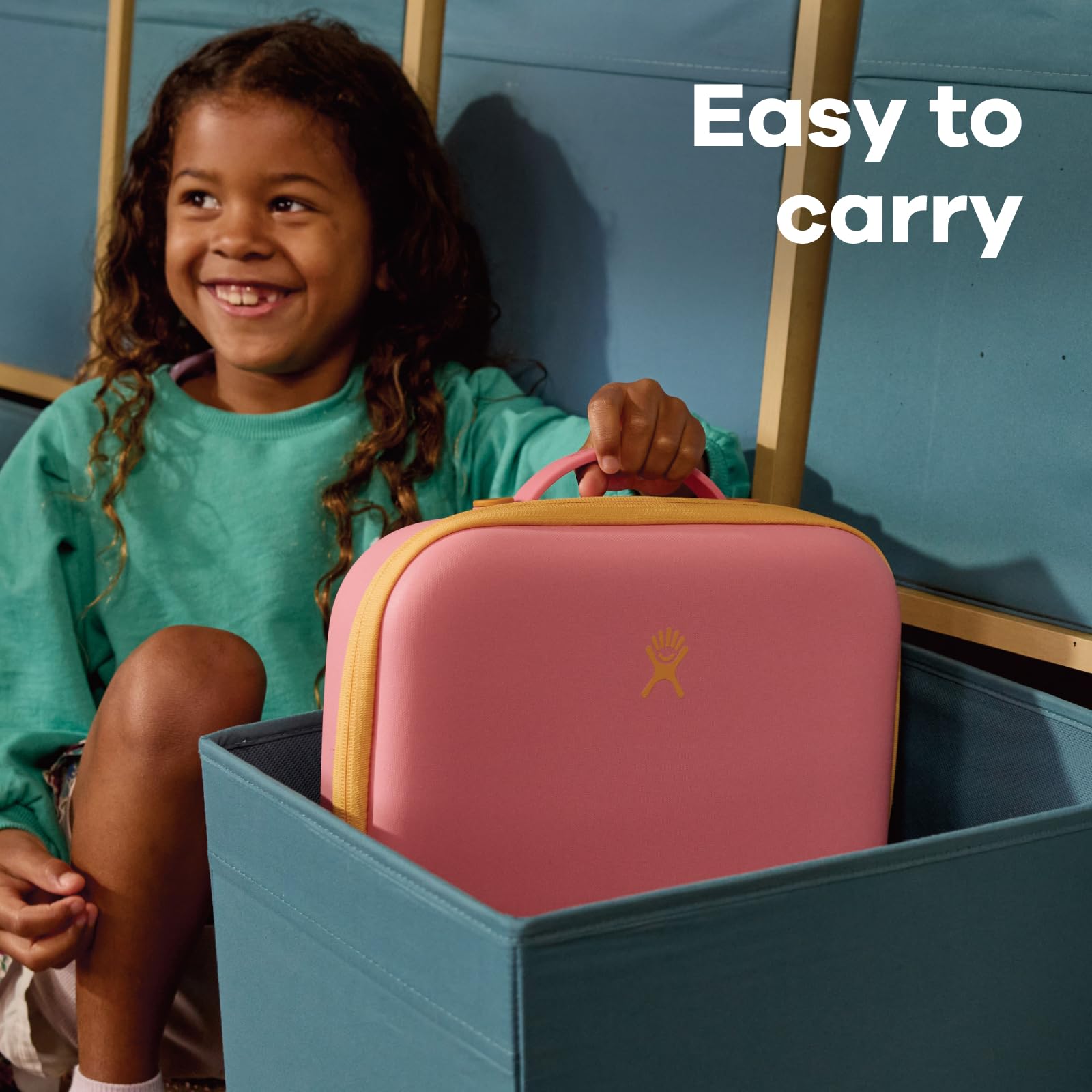 Hydro Flask Lunch Box for Kids - Unisex for Girls or Boys - Insulated Lunch Bag for School in Anemone Purple