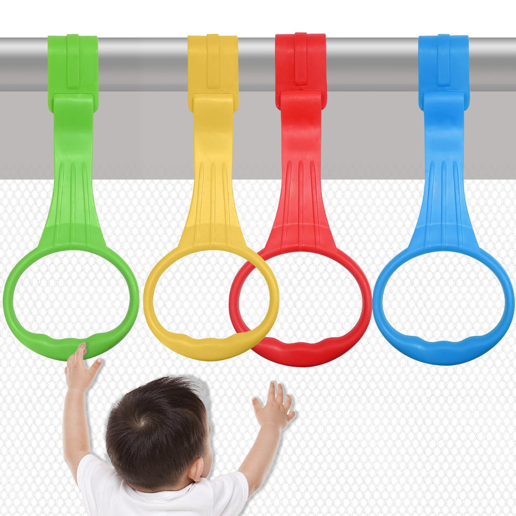 Skiennix Baby Pull Up Ring | Learn to Walk Assist for Playpen or Crib - 4 Color Options Available