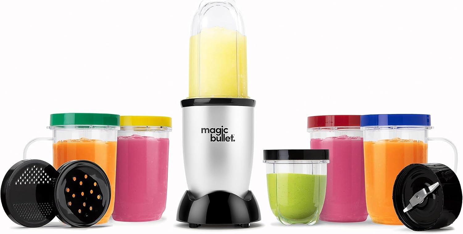 Magic Bullet 17-Piece Blender Set - Versatile Kitchen Tool for Smoothies & More