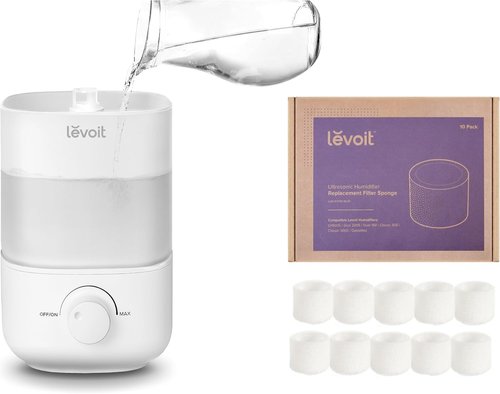 Levoit Top Fill Humidifier - 10 Pack Replacement Filters for Enhanced Air Quality