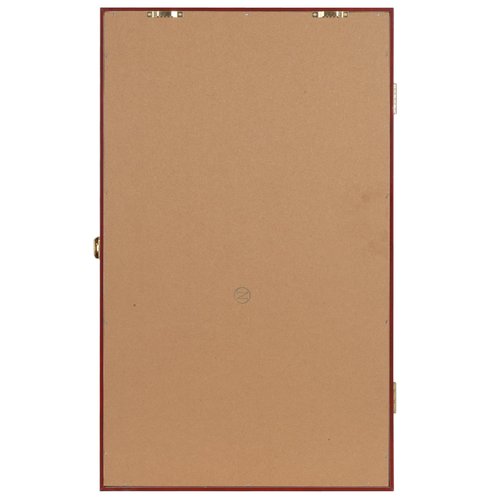 20 Hockey Puck Display Case Cabinet Holder Wall Rack 98% UV Protection Also Fits Pucks in Square Plastic Case (Mahogany Finish)