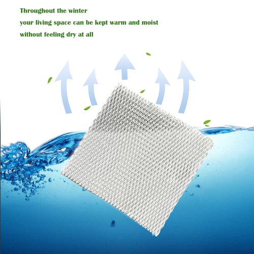 DAODEFUL 10 x2660 Humidifier Pad for Lennox Healthy Climate #10 X2660 WB2-12 WB2-12A HCWB2-12A HCWB2-12 WB3-12 WB3-12A HCWB3-12A HCWB3-12 Humidifier - 2 Pack Aluminum Filter for Moisturised Skin