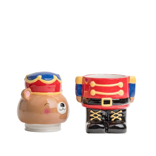 10 Strawberry Street Teddy Nutcracker Canister
