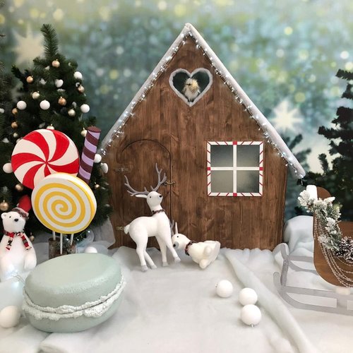 CFOFT Faux Snow Blanket - Thick Soft White Snow Roll for Christmas Village | 3 x 8 FT