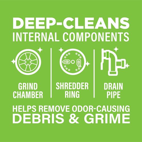 Affresh Garbage Disposal Cleaner - Eliminates Odors & Bacteria | 6 Tablets for 6-Month Supply