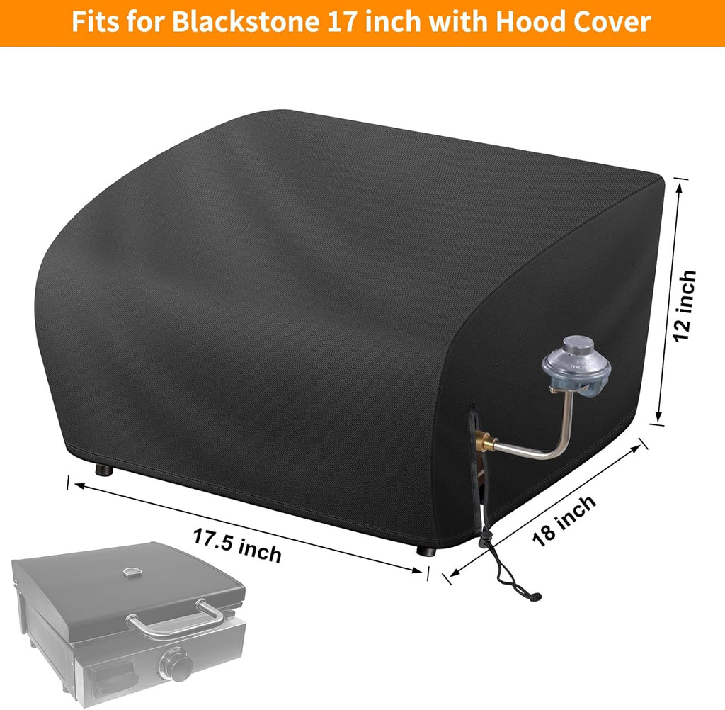 Blackstone Grill Cover - Waterproof Oxford Material for 17-Inch Griddle | Durable & Secure Fit
