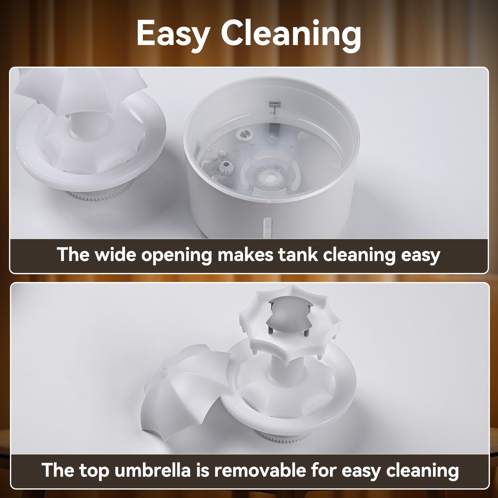 Missfly 300ml Cloud Shape Cool Mist Humidifier Diffuser, 360° Rotatable, Quiet Auto Safety Shutoff, Easy Refill Home Bedroom Office (White)