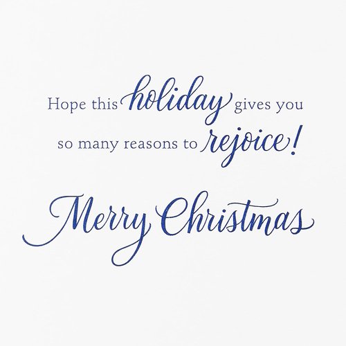 American Greetings Christmas Card - Reasons to Rejoice | Heartwarming Holiday Wishes