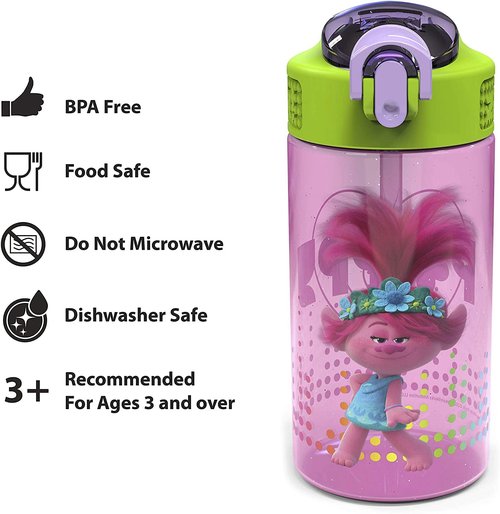Trolls 2 Water Bottle