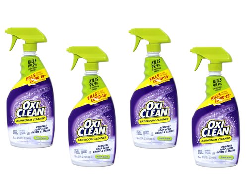 OxiClean Shower, Tub & Tile Cleaner 32 oz - 4 pack