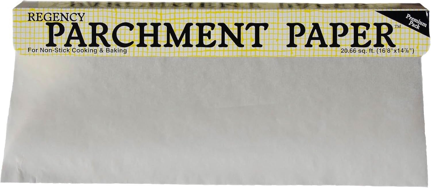 Regine Switzerland Parchment Paper - Non-Stick Baking & Cooking | Greaseproof, 20ft Roll (Pack of 1)