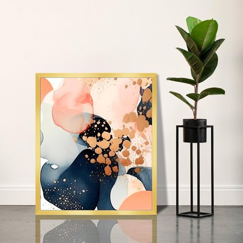 LaVie Home 20x24 Gold Picture Frame - HD Plexiglass Wall Display Frame for Vertical/Horizontal Use