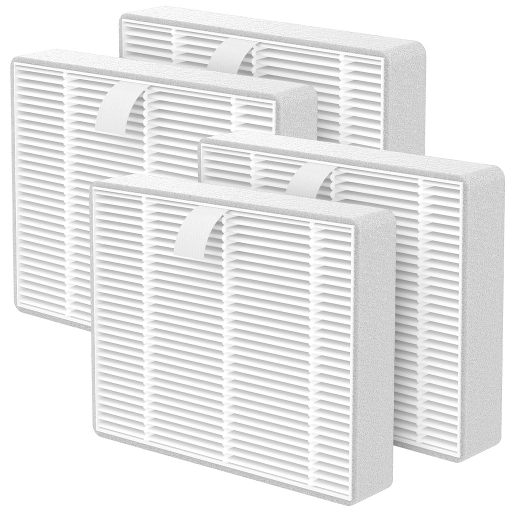 Harebery AP03 Replacement Filter, Compatible with Conair Portable Small Air Cleaner Purifier AP03 for Small Spaces, 4 Pack