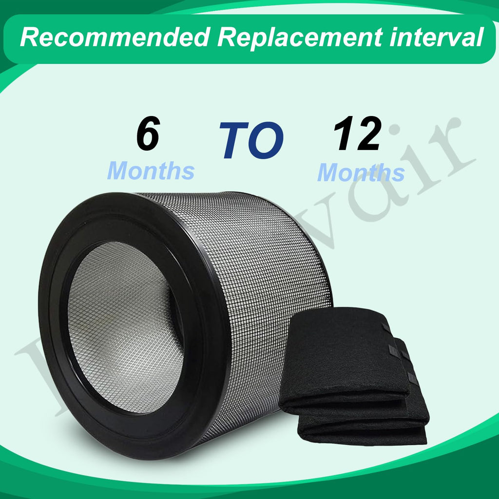 Prestivair 20500 Replacement Filter Kit Compatible with Honeywell 10500 17000 17005 Air Purifiers, Item Number 20500