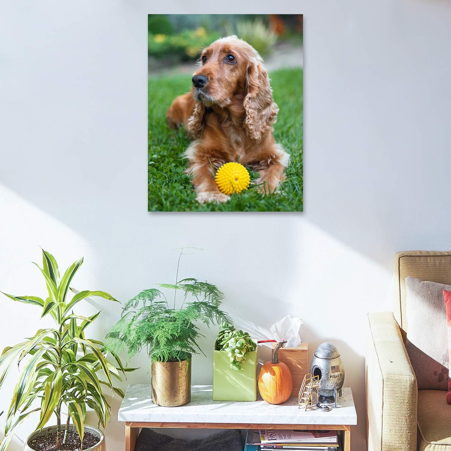Personalized Canvas Print by [Brand Name] - Custom Photo Wall Art for Bedroom & Living Room | 11" W x 14" H