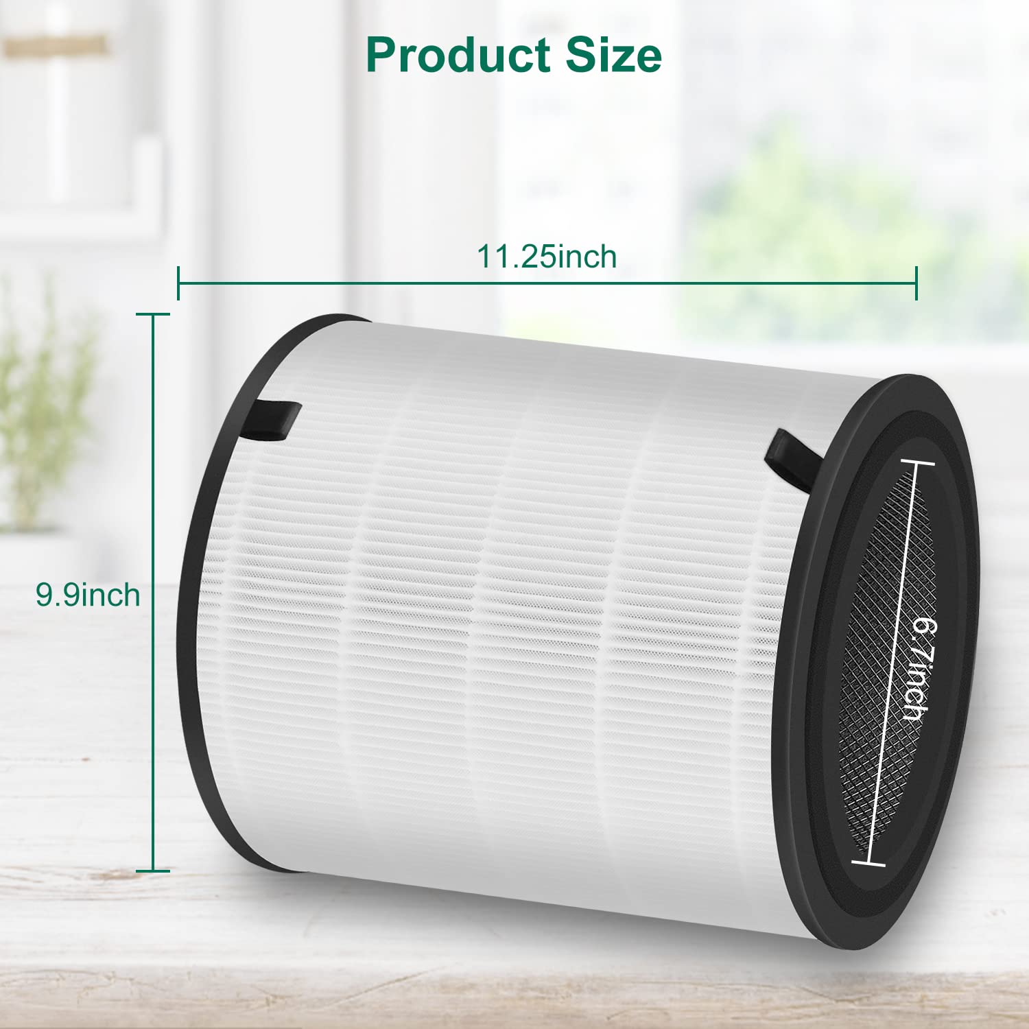 NXBHG 1 Pack LV-H133 Replacement Filter Compatible with LEVOIT LV-H133, NXBHG 3 in 1 and Activated Carbon Filter, Part No. LV-H133-RF