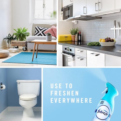 Febreze Air Mist Air Freshener - Odor-Fighting Spray for Home | Southern Lilac, Georgia Peach, Sweet Watermelon, 8.8oz (Pack of 3)