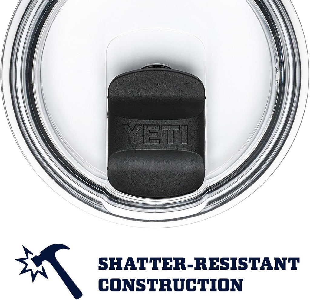 YETI Rambler 10 oz Lowball - Vacuum Insulated Stainless Steel with MagSlider Lid | Black Finish