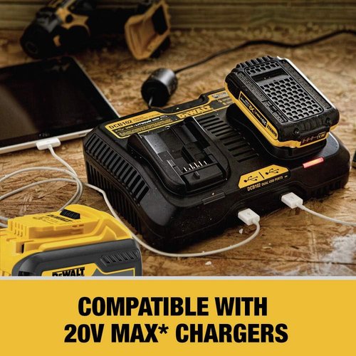 DEWALT FLEXVOLT 20V/60V MAX* 12.0-Ah Battery | High Capacity for Extended Power