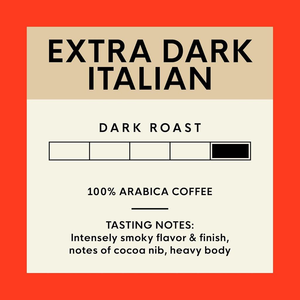 San Francisco Bay K-Cup Coffee Pods - Extra Dark Italian Dark Roast | 80 Count, Compostable Pods