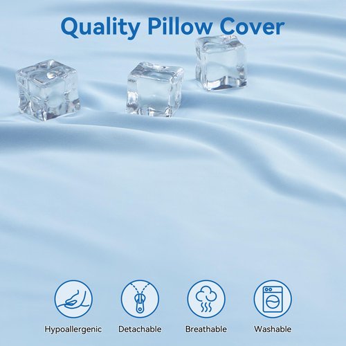 AM AEROMAX Travel Contour Memory Foam Pillow, Cervical Pillow for Neck Pain Relief, Neck Orthopedic Sleeping Pillows for Side, Back and Stomach Sleepers.