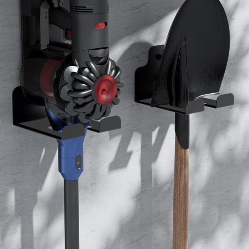 JNIHEEP Garage Organizer - Wall-Mounted Trimmer Rack for Garden Tools | Holds Weed Whackers & Hedge Trimmers