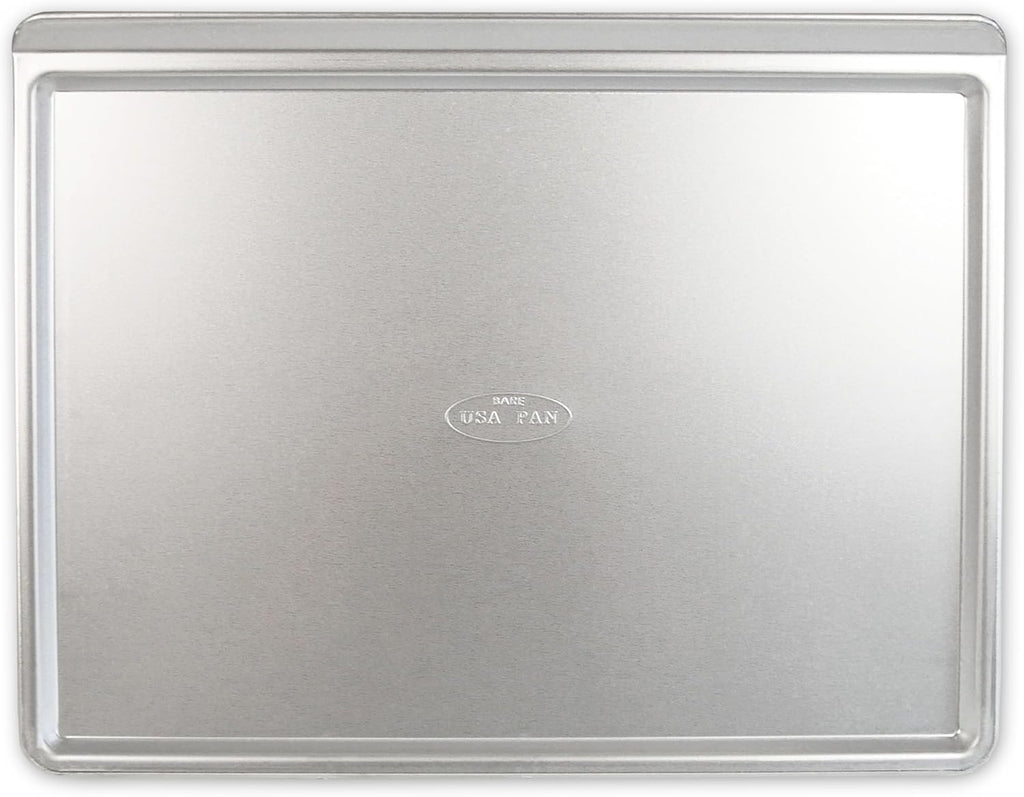 USA Pan Bakeware Cookie Sheet - Traditional Aluminized Steel Baking Pan, Large & Uncoated