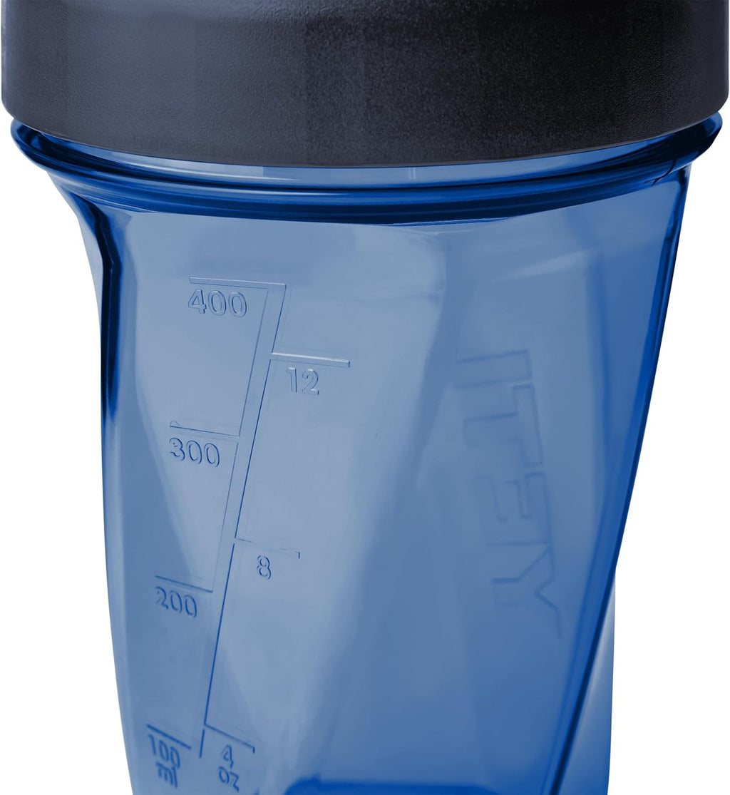 YETI Yonder Helimix Vortex Blender Shaker Bottle - 20oz Portable Protein Cup | Royal Blue, USA Made, Dishwasher Safe