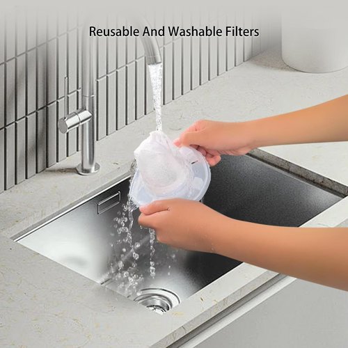 CPAI Replacement Filter for Black and Decker HHVI320JR02 CHV1410L BDH2000L HHVI315JO42 CHV9610 CHV1210 CHV1410 CHV1410B CHV1510 dustbuster Handheld Vacuum (4 Filter)