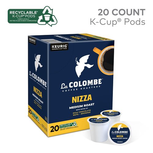 La Colombe® Nizza Medium Roast Coffee - Single Serve Keurig® K-Cup® Pods | 20 Count Box