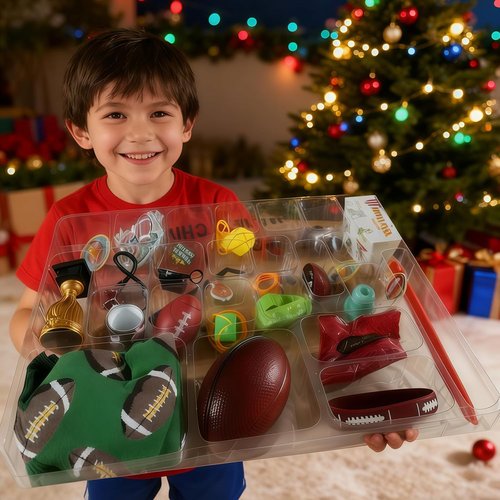 Football Advent Calendar 2025 | 24-Day Countdown with Unique Surprises for Kids & Rugby Fans