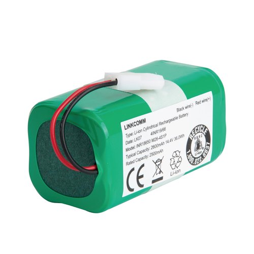 LINKCOMM Battery Replacement for Bissell Robot Vacuum SpinWave 3115, 2859, 28599, 28596, 3347, Model 1625424 Battery