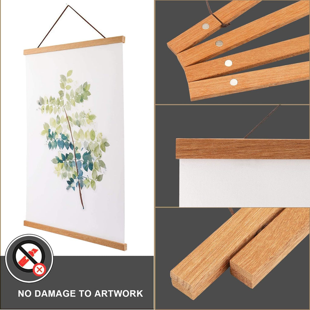 WITCOLOR Magnetic Poster Hanger Frame - 20" Wide Magnetic Wall Holder for 20x28, 20x30, 20x20, 20x16, 20x24 Posters