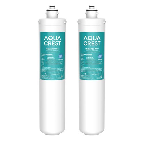 AQUA CREST H-104 Replacement Cartridge for Everpure H-104, EV961211, EF-3000, PBS-400, OW200L, 6TO-BW, MR-100, MR-225, EV9262-71, EF9857-00, 0.5 Micron, 19000 Gallons, Pack of 2