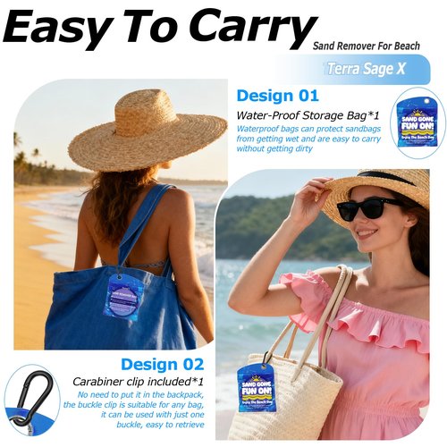Beach Sand Remover 2026 Summer Cruise Vacation Essentials Accessories for Kids women Must Haves Accessories for Essentials Hawaii Trip Honeymoon European Costa Rica Bahamas (Round Blue Flower)