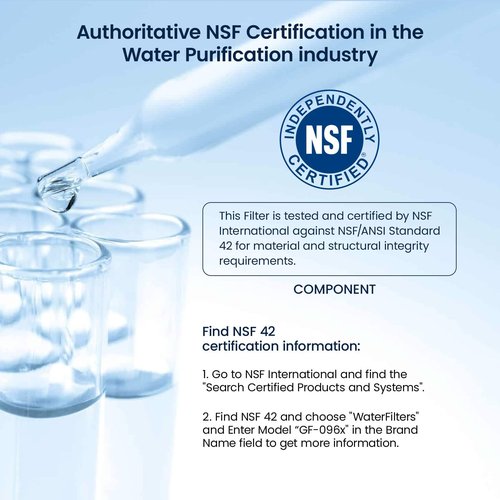 GLACIER FRESH Water Filter Compatible with Jura 71794 Claris Smart+ Filter Cartridge, Fits E6, E8, Z8, Z6, J6, ENA8 Coffee Machines, NSF/42 Certified, 3 Pack