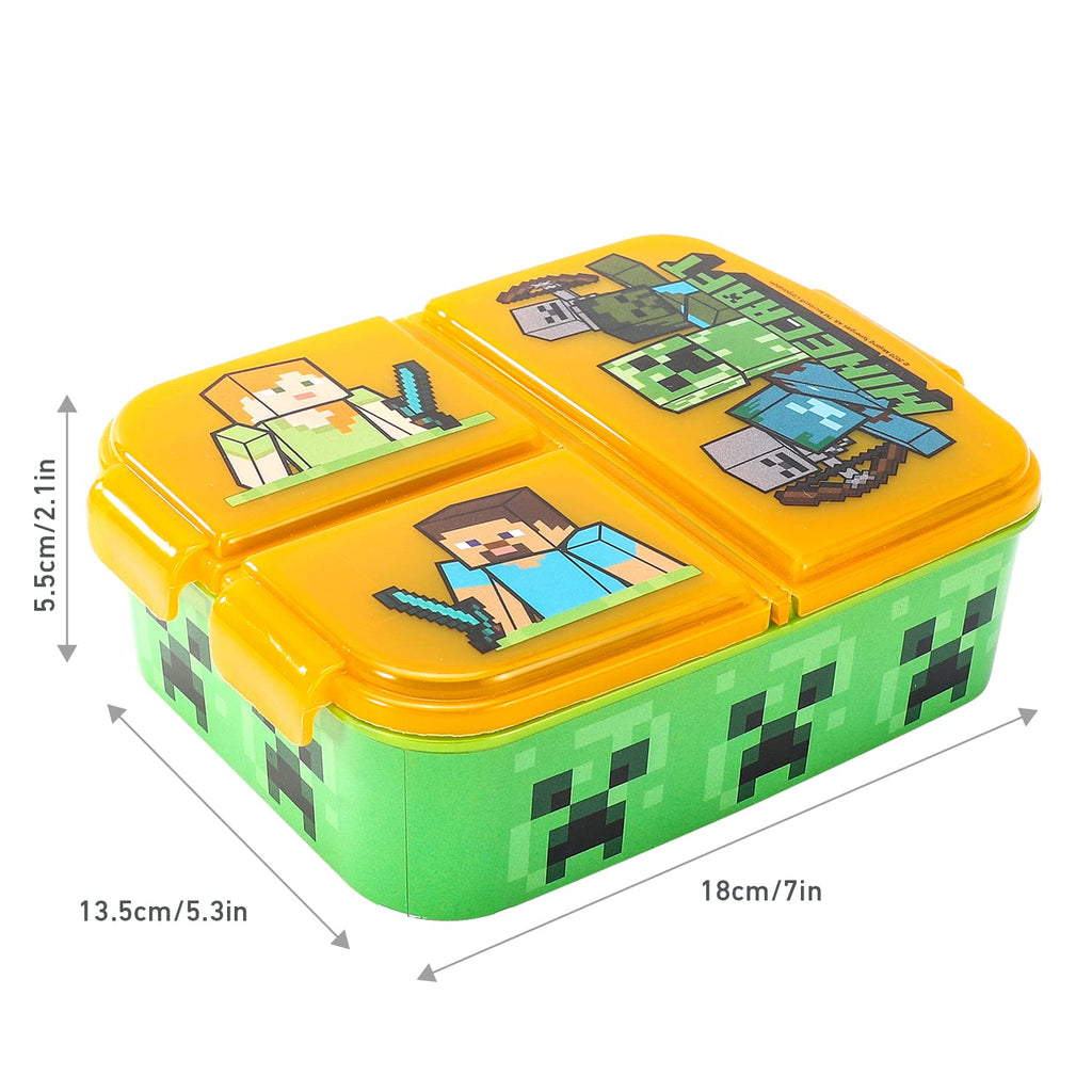Stor |Multi Compartment Sandwich Box Minecraft