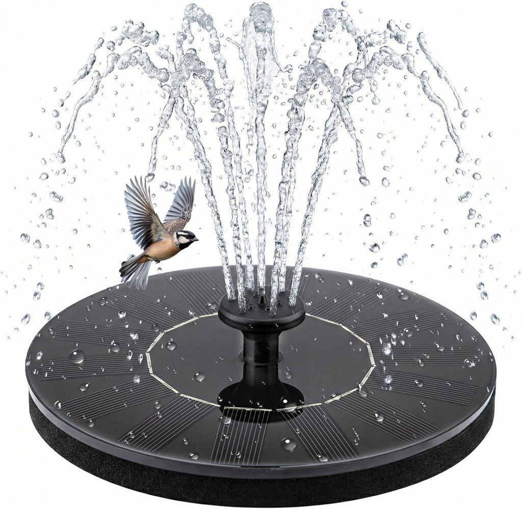 Yeomi Solar Fountain - Floating Water Pump for Bird Bath | Eco-Friendly, No Battery Needed, Easy to Use
