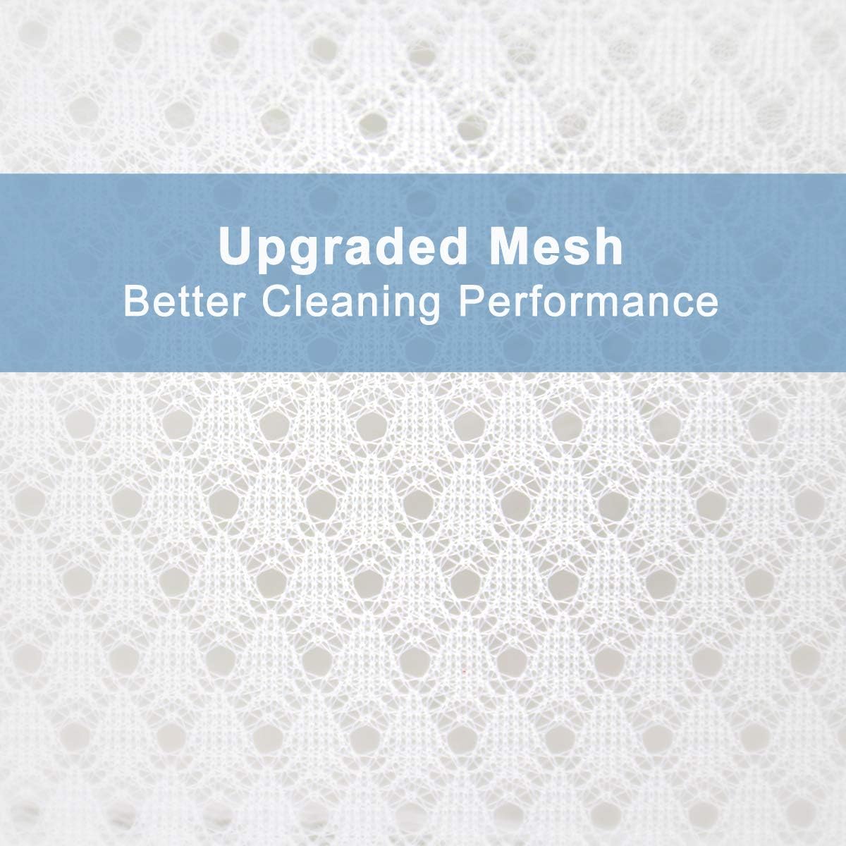Muchfun Diamond Mesh Laundry Bags - 3 Durable Bags for Delicates | 12 x 16 Inches (Medium)