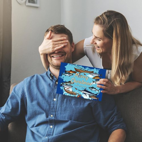 Fishing Advent Calendar 2025 | 24 Days of Premium Fishing Lures - Perfect Gift for Dads and Young Anglers