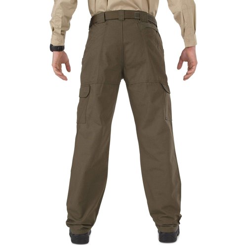 5.11 Tactical Men's Active Work Pants, Superior Fit, Double Reinforced, 100% Cotton, Tundra, 28W x 32L, Style 74251