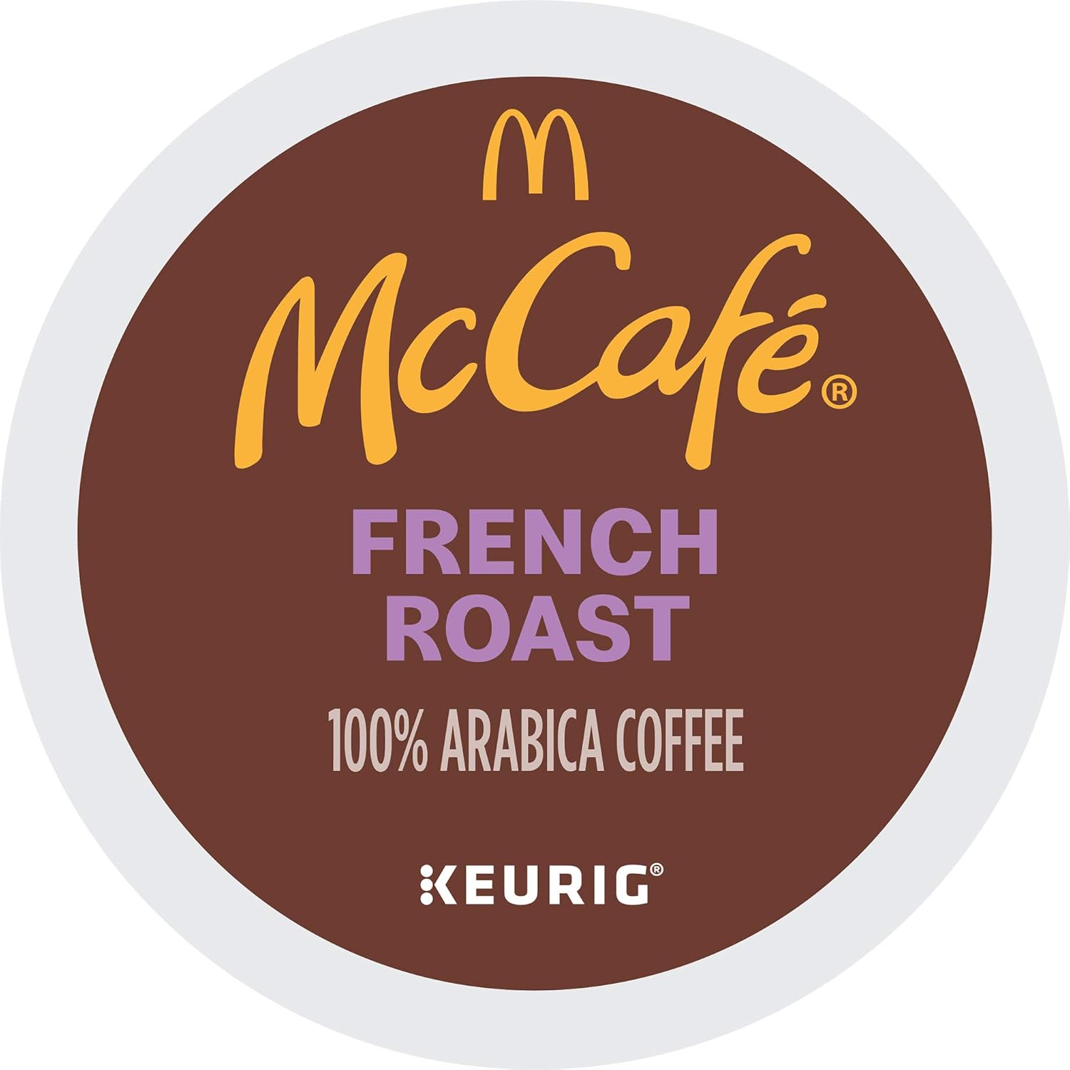 McCafe French Roast Coffee K-Cup Pods - Dark Roast, 96 Count (4 Packs of 24) for Keurig