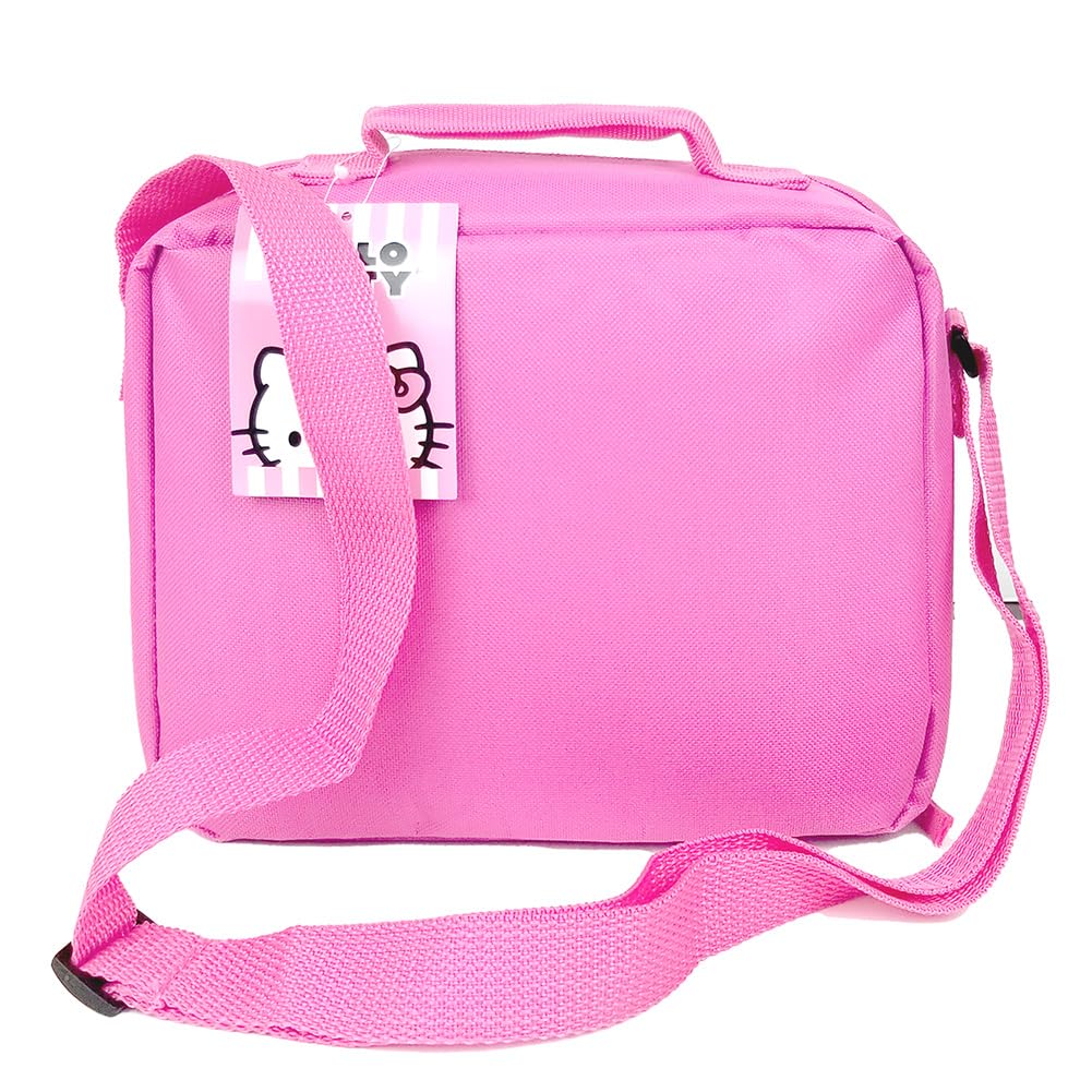 Hello Kitty Polka Dot Floral Lunch Bag #C6CO18