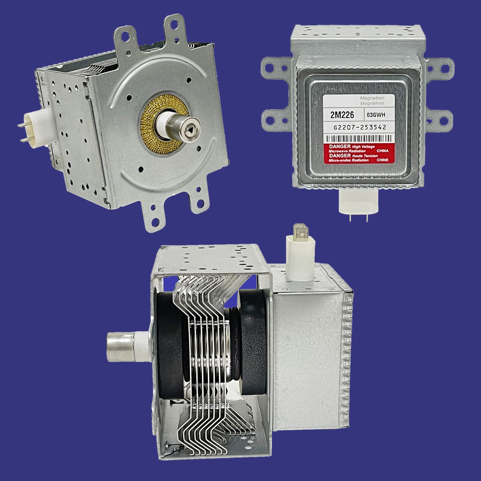 W10754299 Microwave Magnetron 2M226 03GWH (OEM) Part Compatible for W10216360, W10496310, W10210845, 8206341, PS11703077