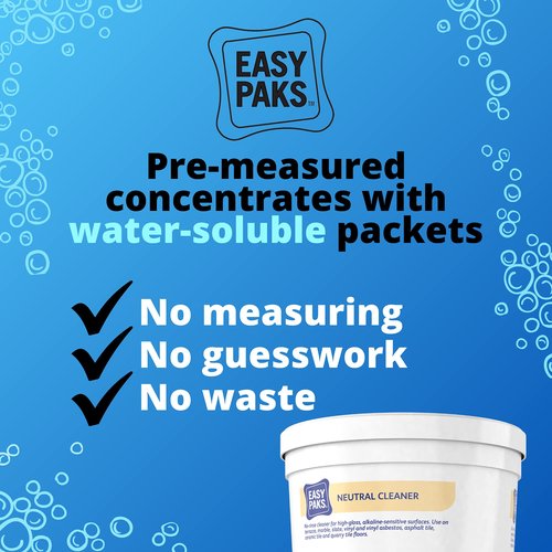 Diversey 990653 Easy Paks Neutral Cleaner, Cleans High Traffic Glossy Floors, Dissolving Pods with Pine Scent, 90-Paks, 1-Tub (Pack of 2)
