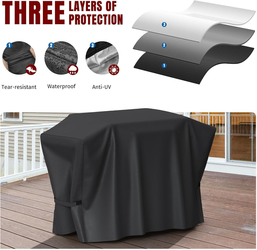 SHINESTAR Griddle Cover - Heavy Duty Waterproof & UV-Resistant for 36 Inch Blackstone Grill