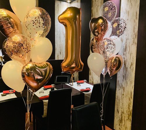 Gold Number 11 Balloon - 40 Inch Giant Foil Balloon for 11th Birthday Party Decorations